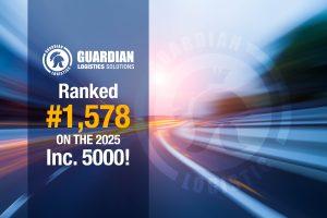 Guardian Logistics Solutions Named to the 2025 Inc. 5000 List of Fastest-Growing Private Companies in America